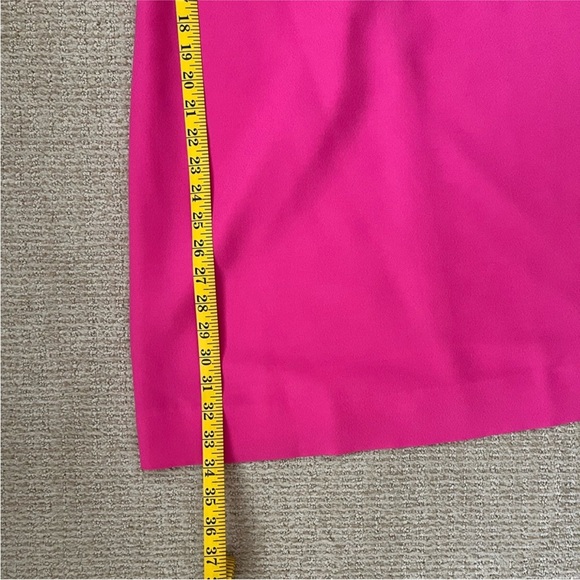 Bubble gum pink Kate Spade Dress with small ruffle, size 4 - Picture 9 of 9